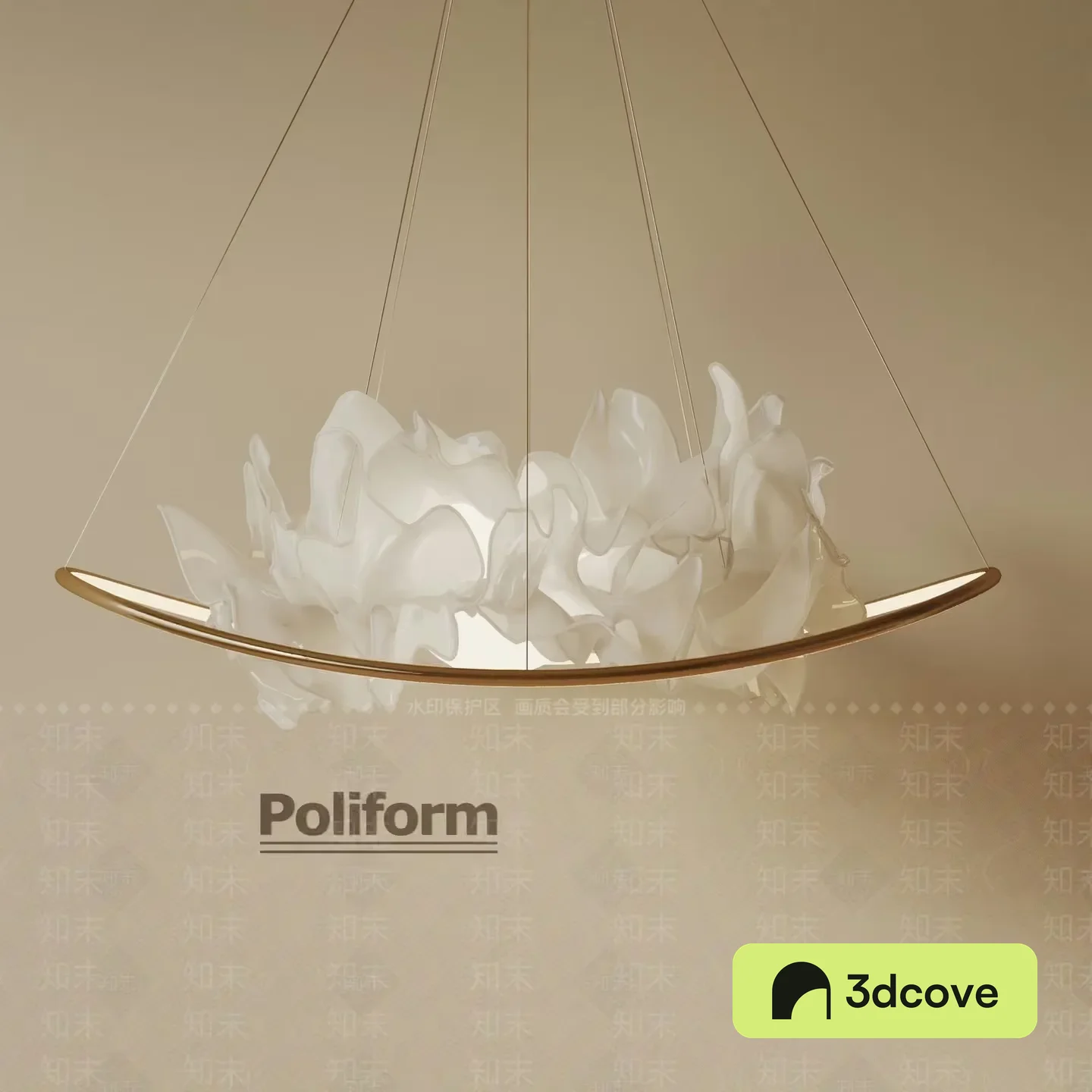 Gold Light Fixture