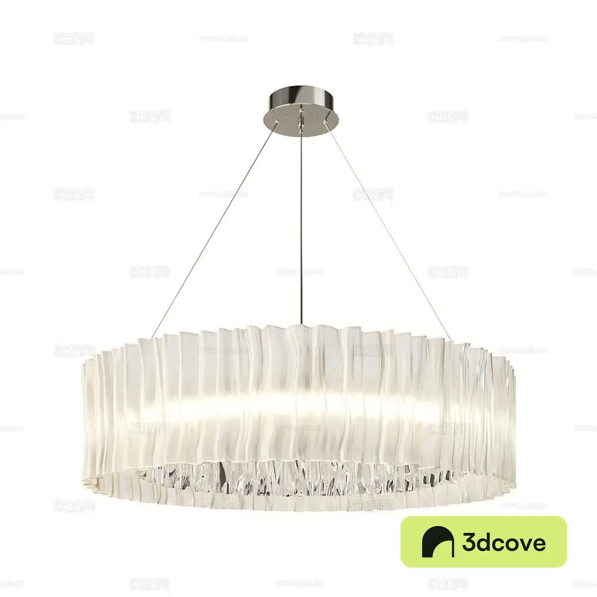 Modern minimalist chandelier