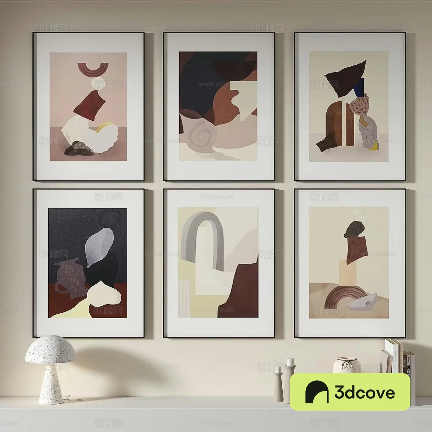 Decorative painting abstract painting art painting hanging painting