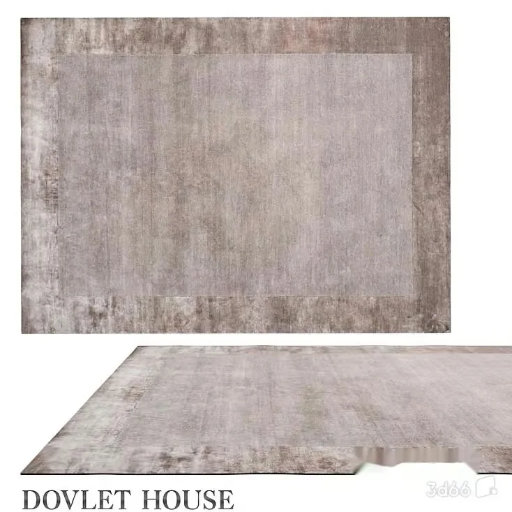 A Beige Rug 3D Model – 20631 – VRAY Render