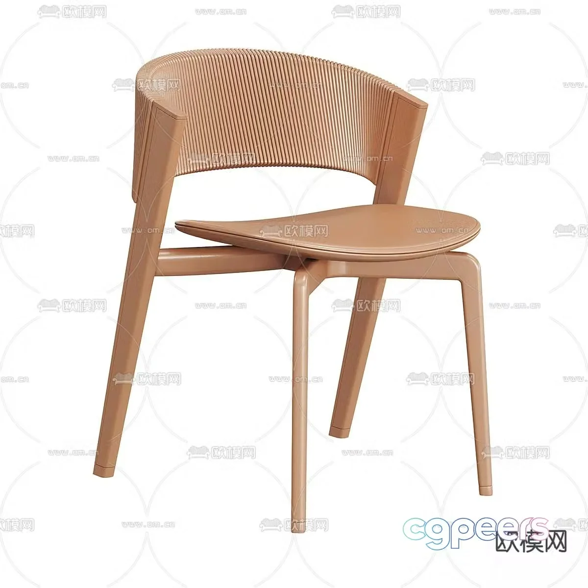 Modern chair Dining chair 3d model