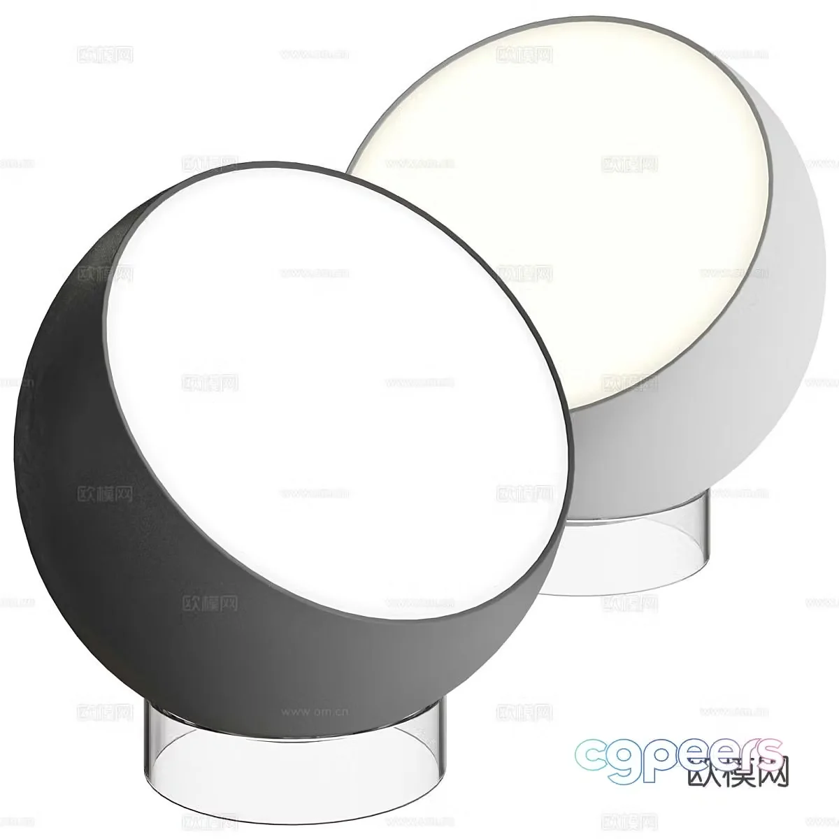 Italian floor lamp 3d model