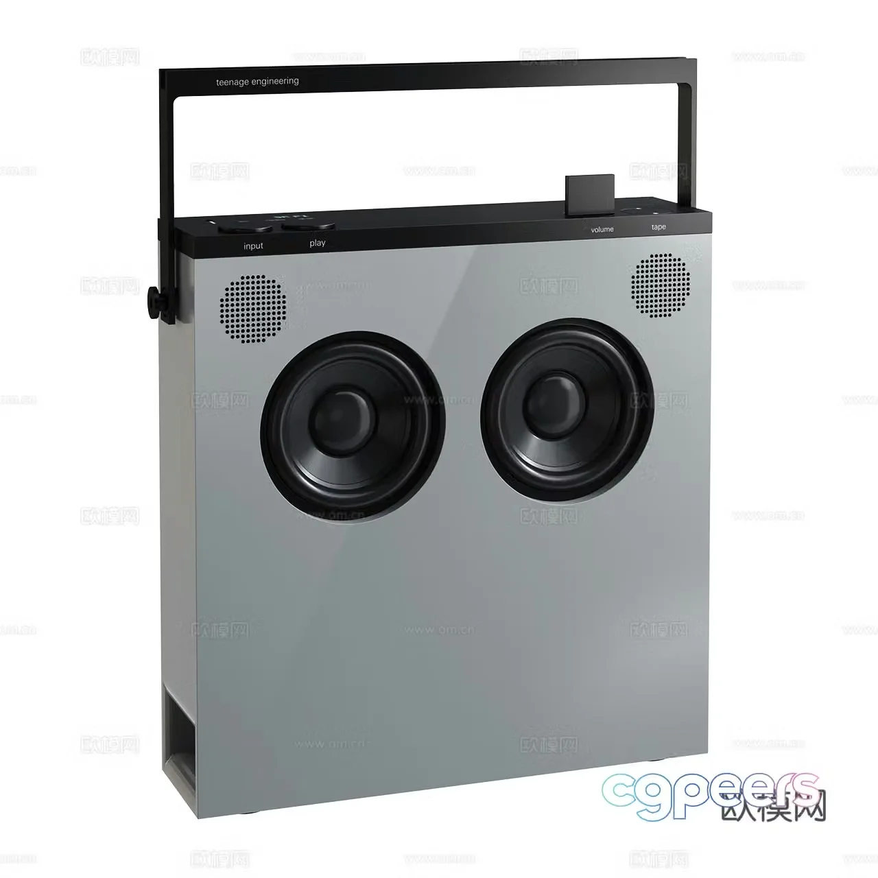 Teenage Engineering Minimalist Speaker 3D Model