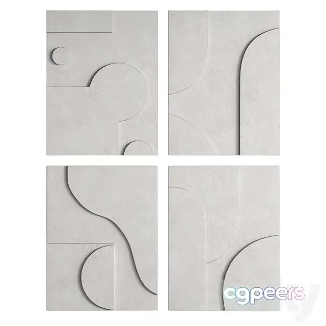 3ds Max Free – Gypsum Panel 1