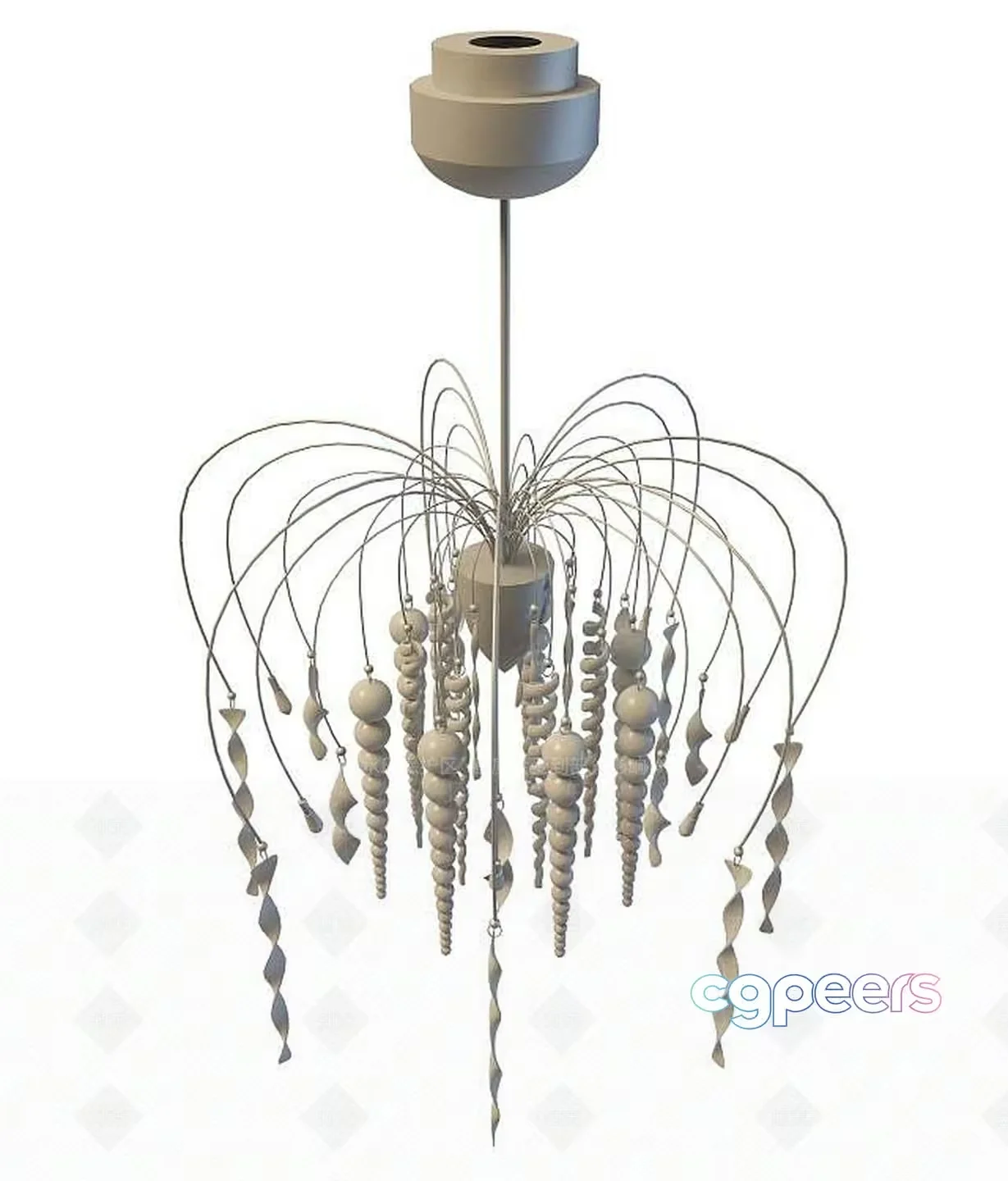 A Light Fixture 3D Model – 17169 – VRAY Render