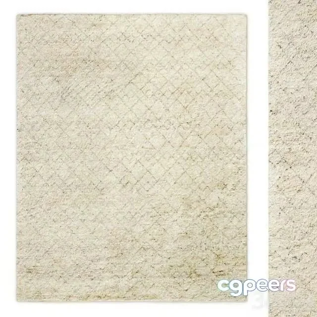 3ds Max Free – Verso Moroccan Hand-Knotted Wool Rug RH