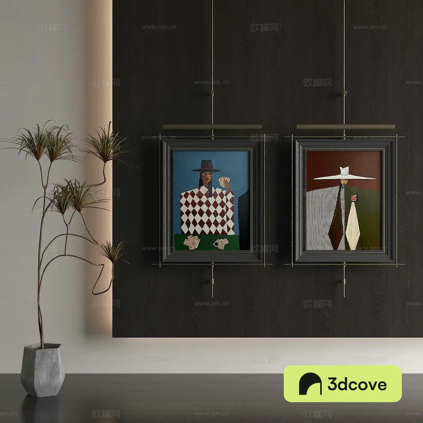 medieval style decorative painting