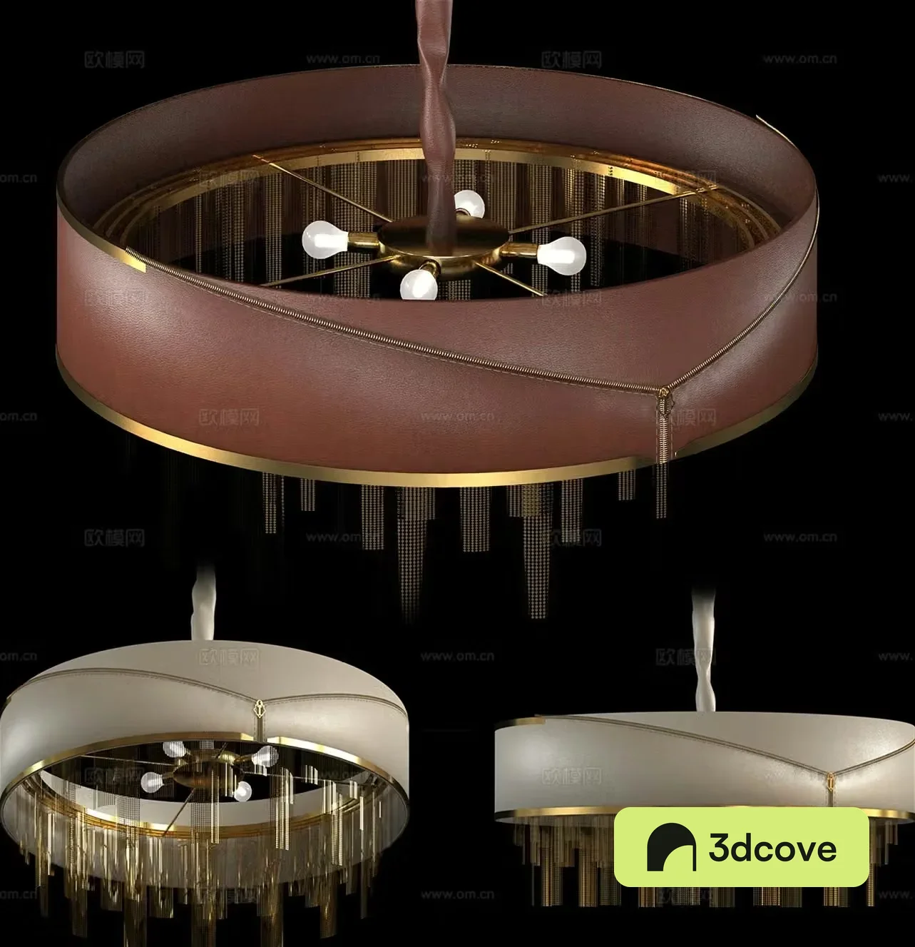 Light luxury creative chandelier