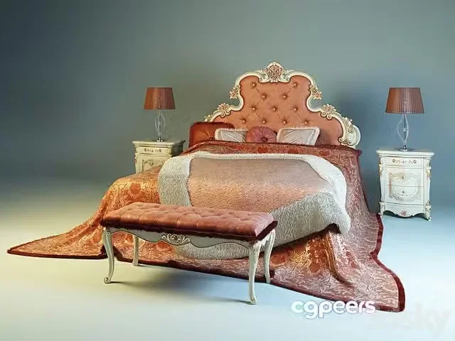 3ds Max Free – Ghezzani Versale, bed