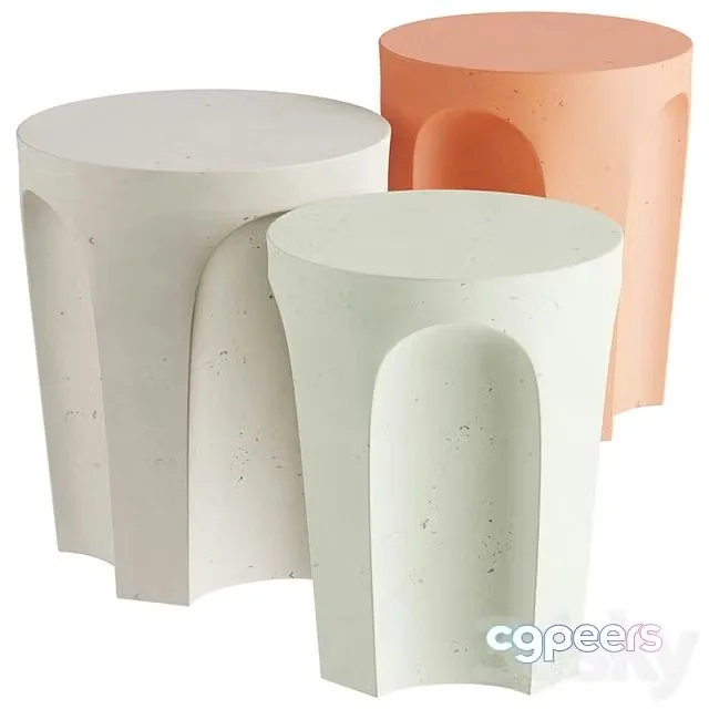 3ds Max Free – COLOSSEO OUTDOOR SMALL TABLES