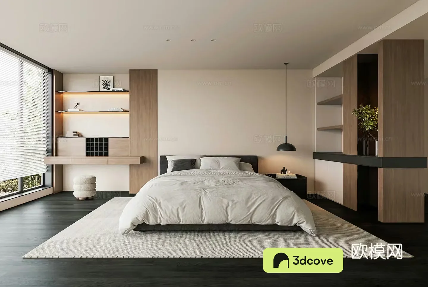 Modern bedroom