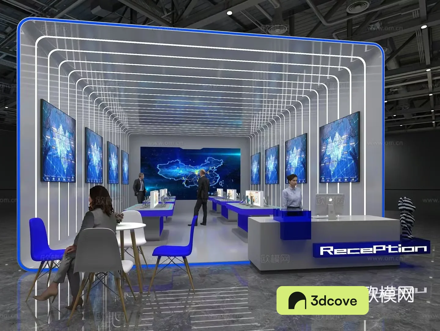 Modern exhibition