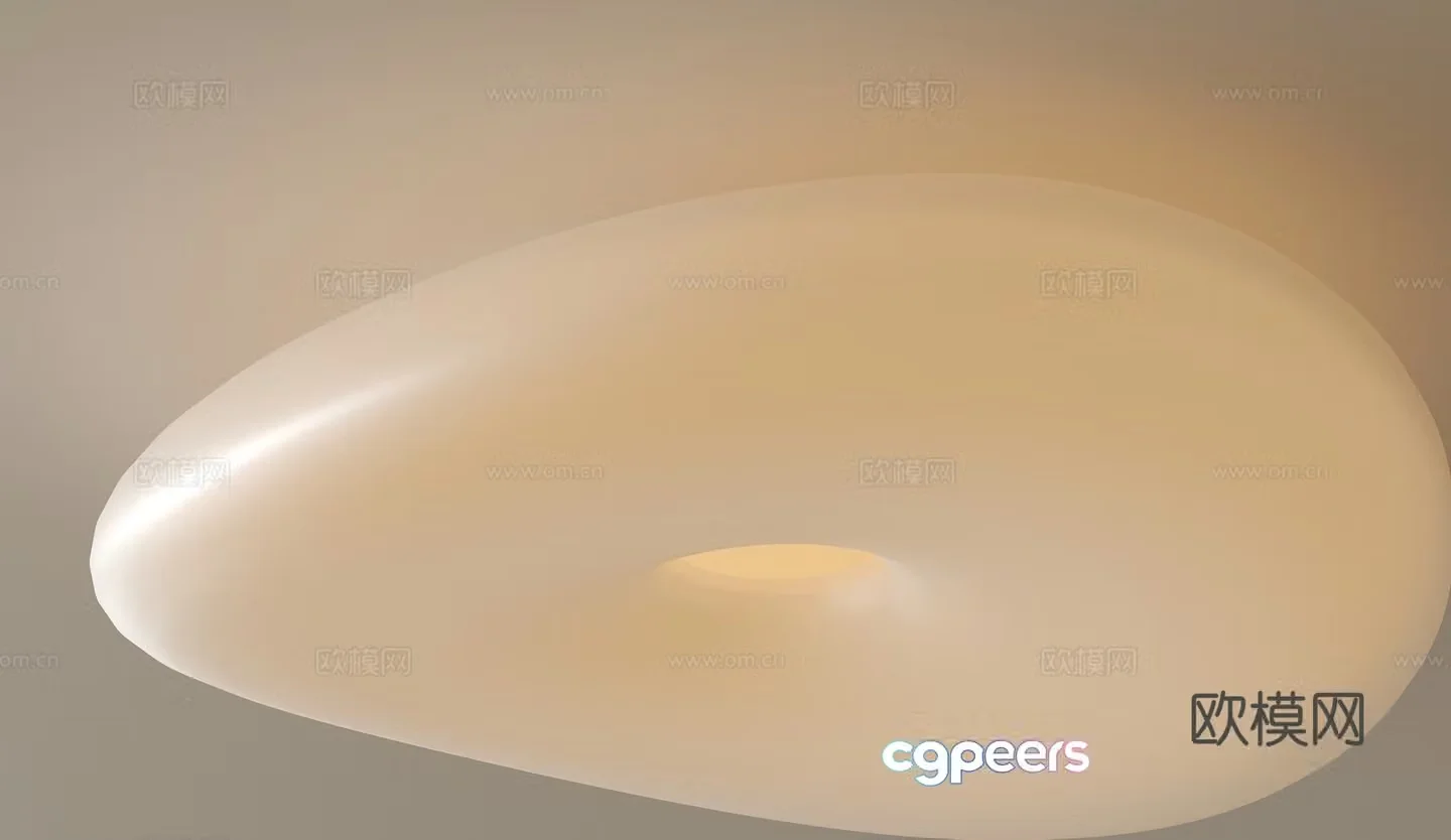 Modern ceiling lamp 3d model