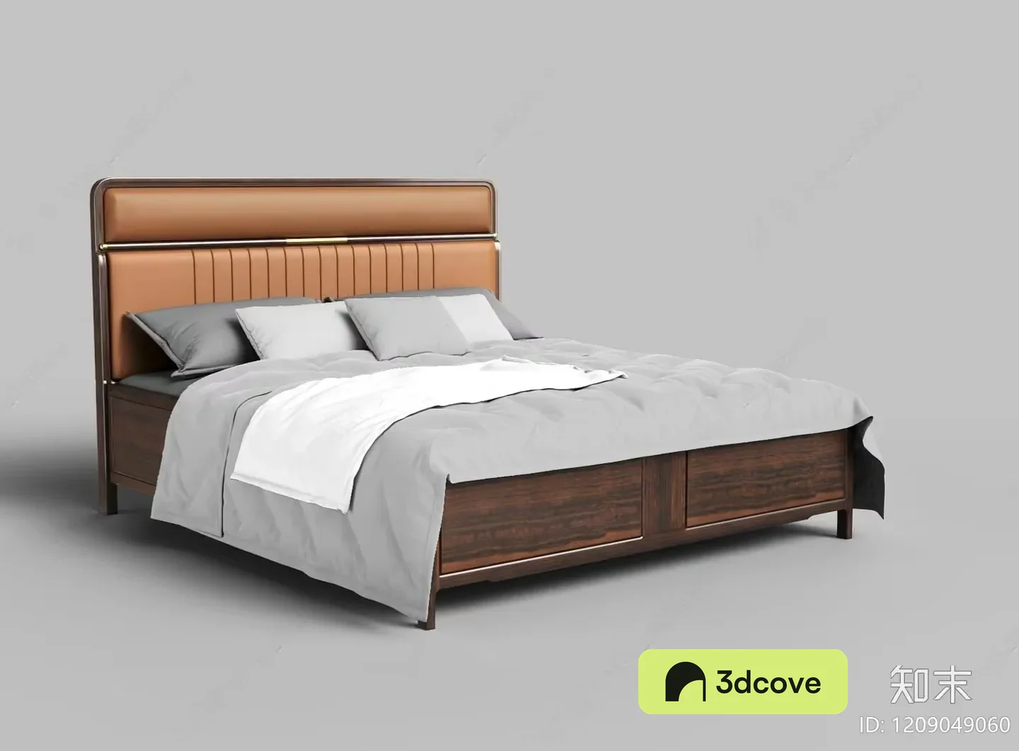 Modern Wood Bed