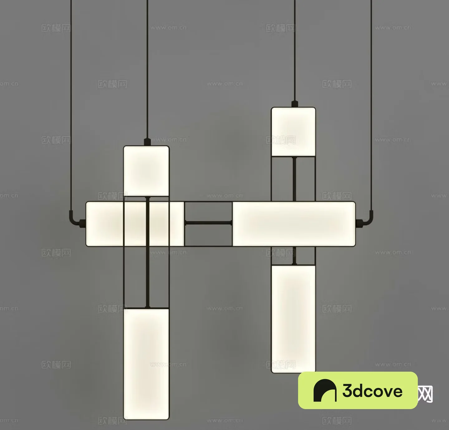 Simple chandelier art chandelier