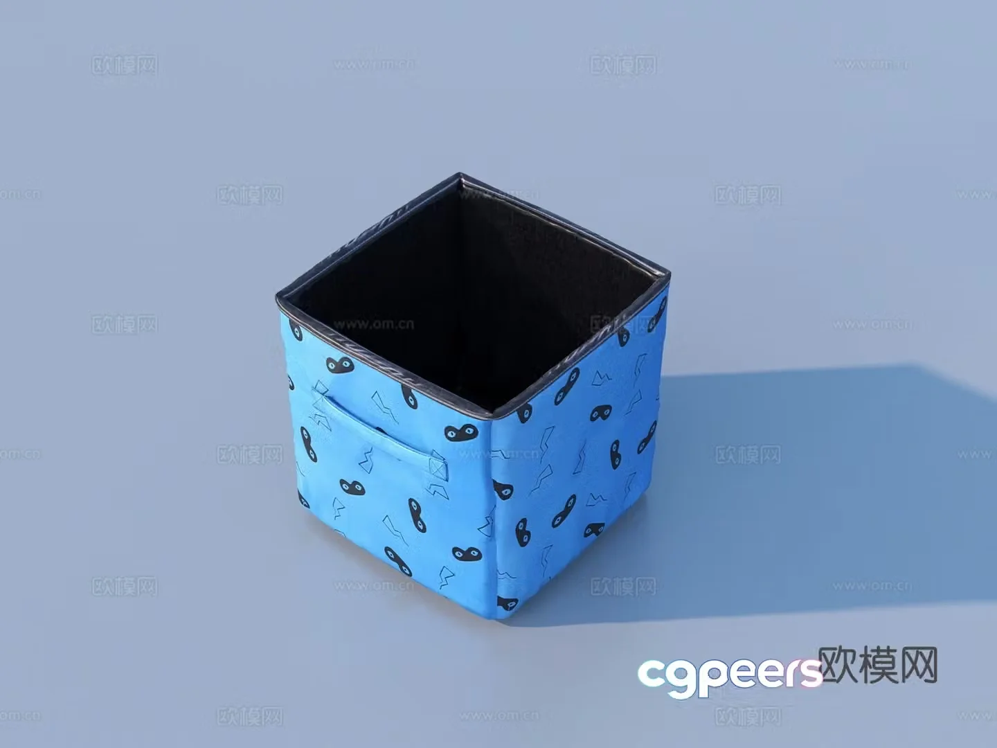 Storage basket Toolbox Storage box 3D model