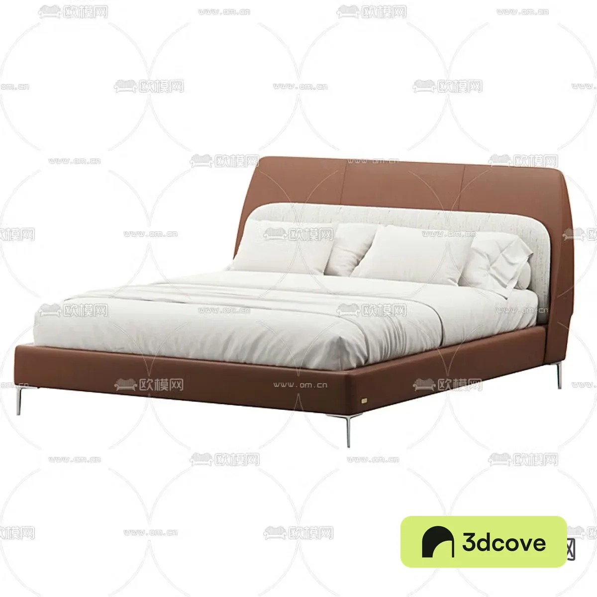 Bedroom soft bed double bed