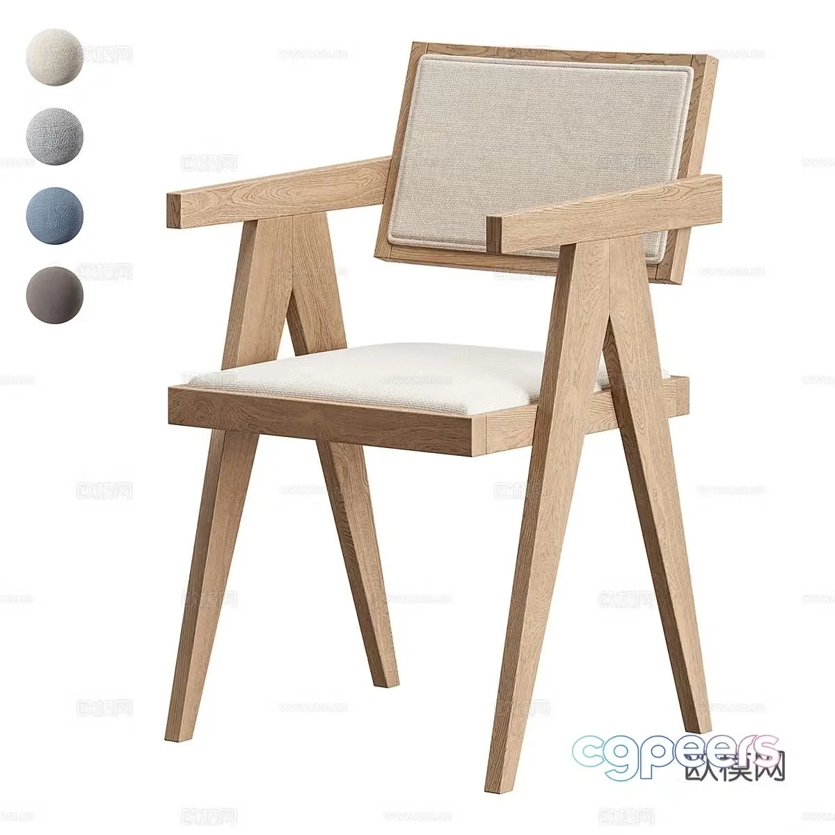 Dining chair 3d model