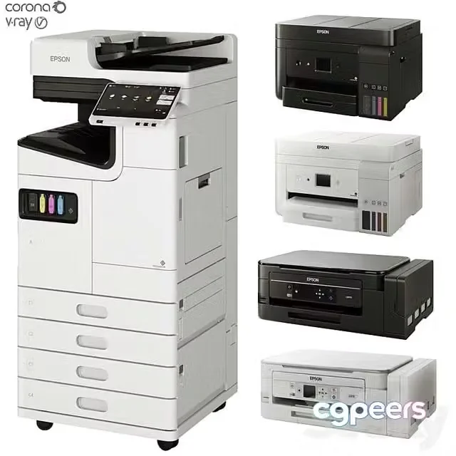 3ds Max Free – Epson printer set