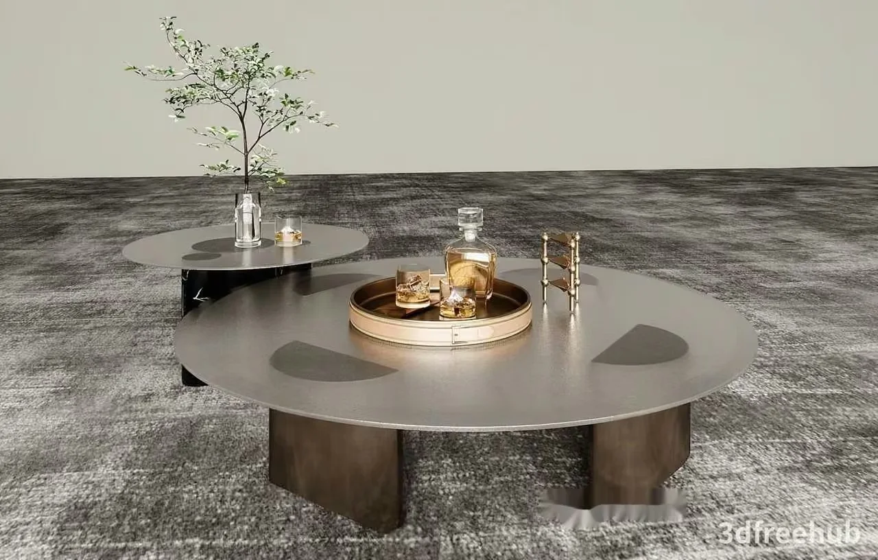 Modern Living Room 3D Model – 18911 – VRAY Render