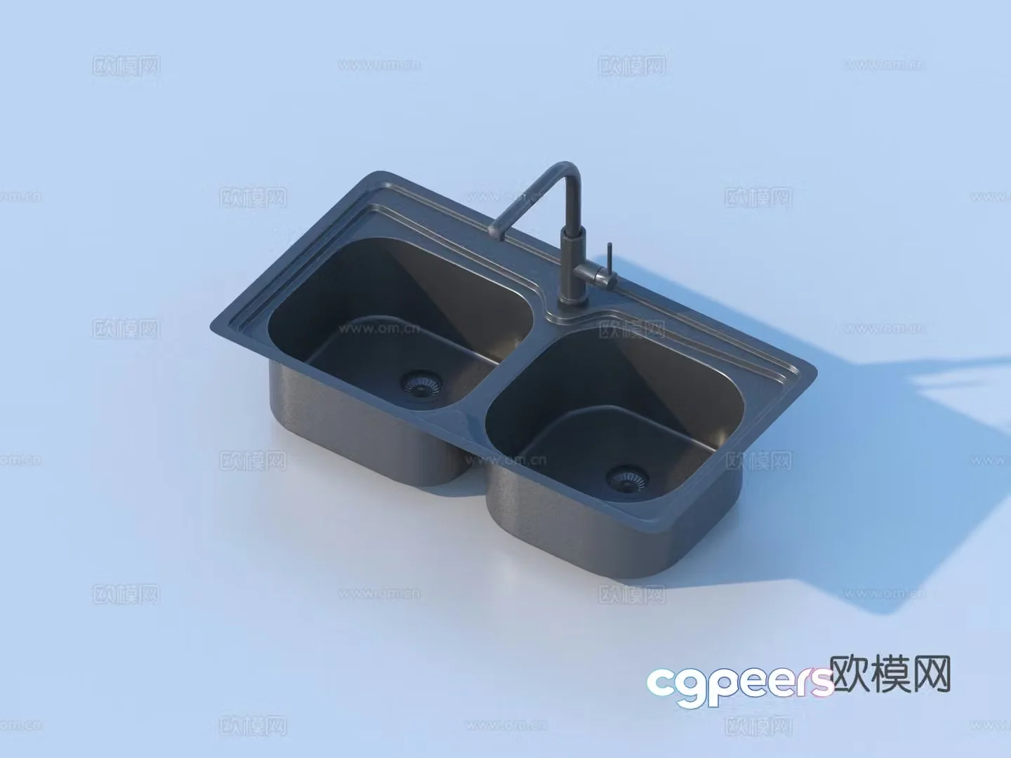Kitchen sink 3d model