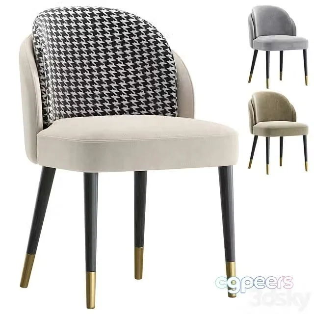 3ds Max Free – Chair SHEPARD by Cazarina Interiors
