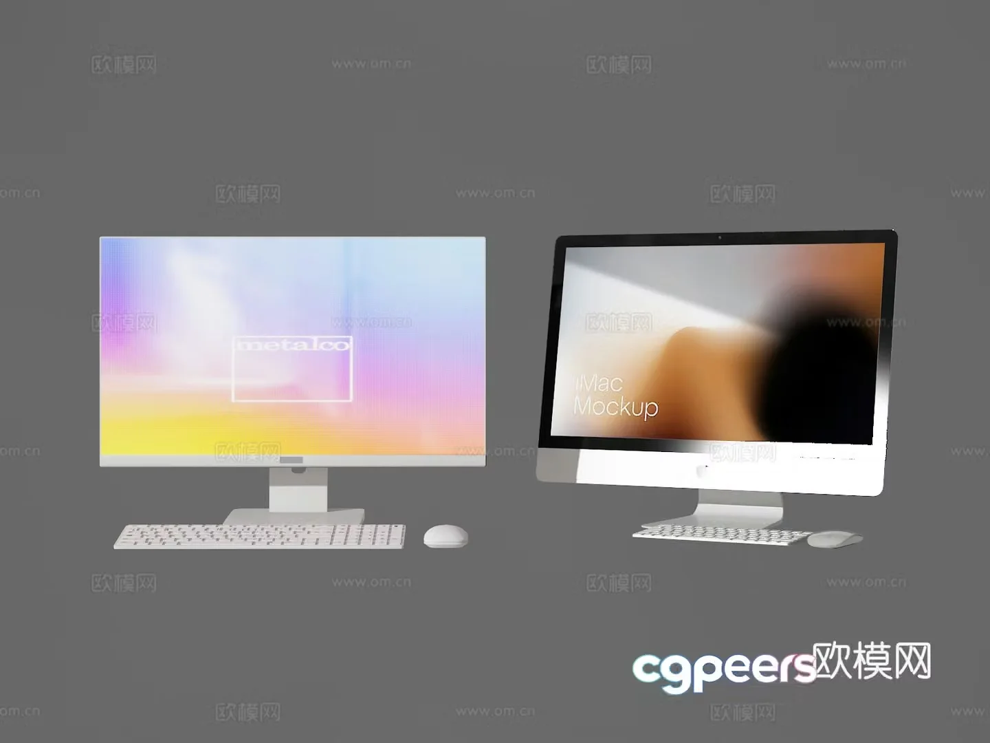 computer 3d model
