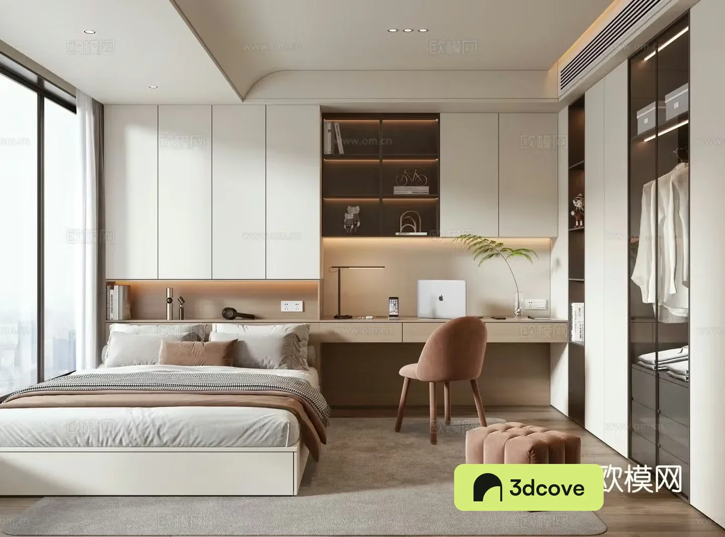 Modern tatami bedroom