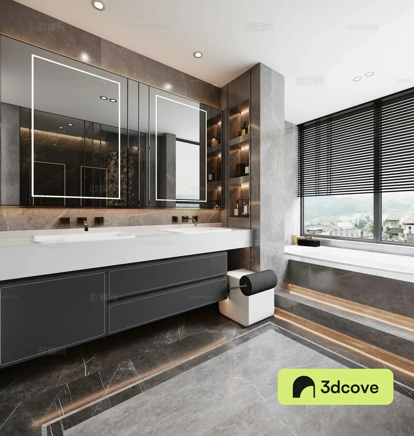 Modern bathroom