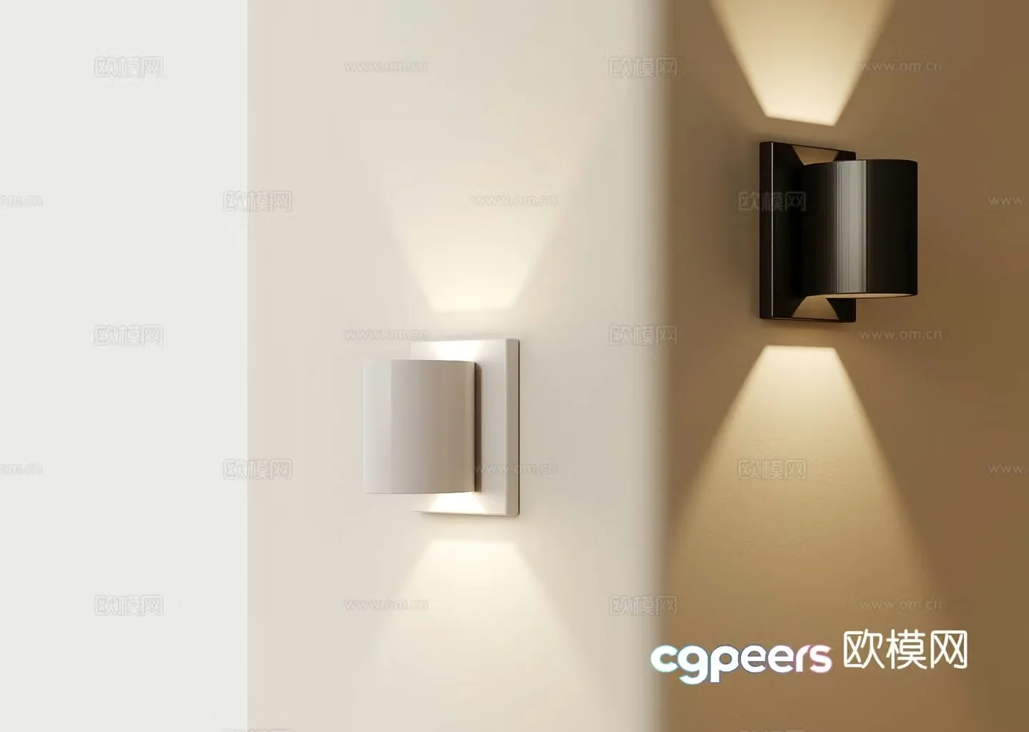 Modern wall lamp Art wall lamp 3d model