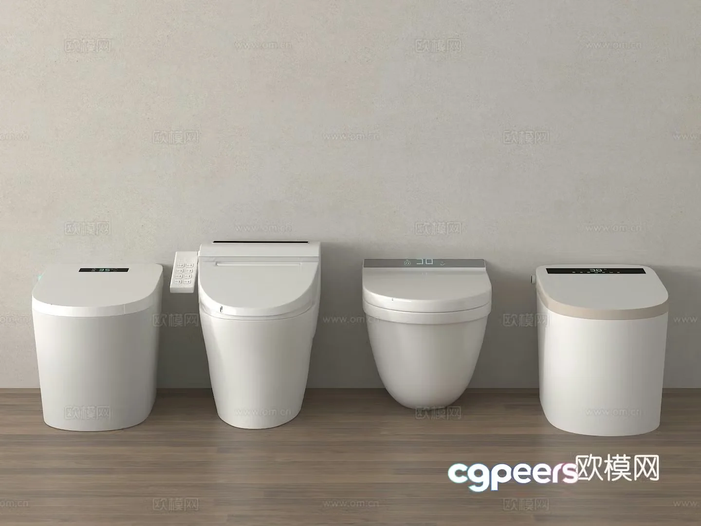 Toilet toilet 3d model