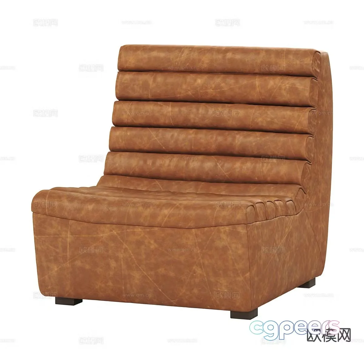 Modern leisure sofa 3d model