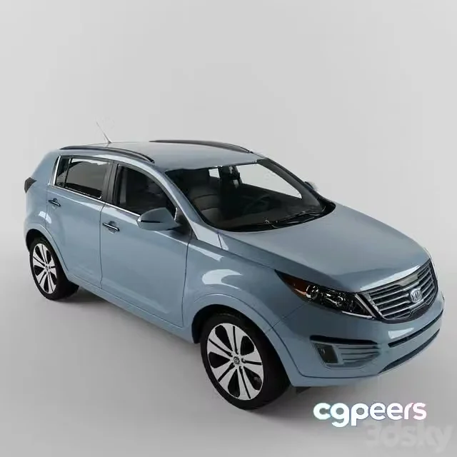 3ds Max Free – Kia Sportage
