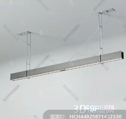 The Single Main Subject In This Image Is A Light Fixture Characterized By Its 3D Model – 8480 – VRAY Render