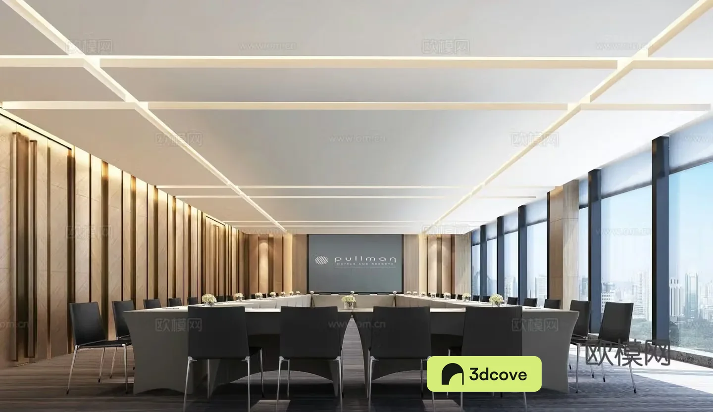 Modern conference room