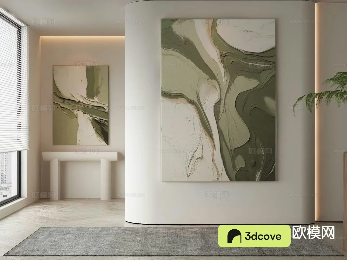 Wabi-sabi art painting texture painting decorative painting