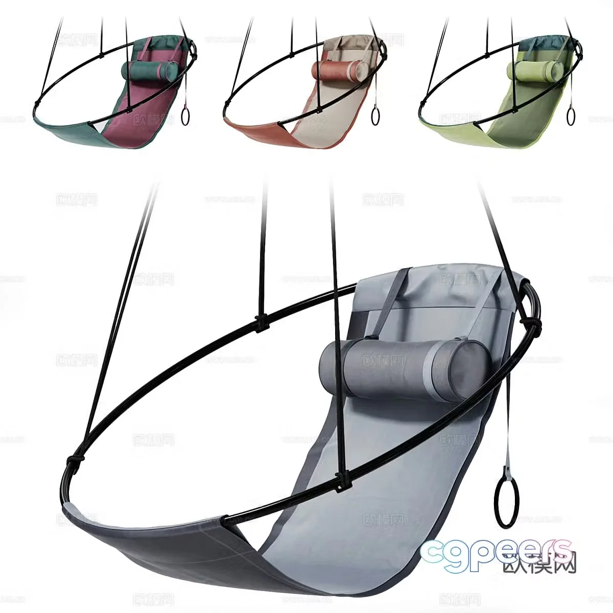 Sling chair 3d model