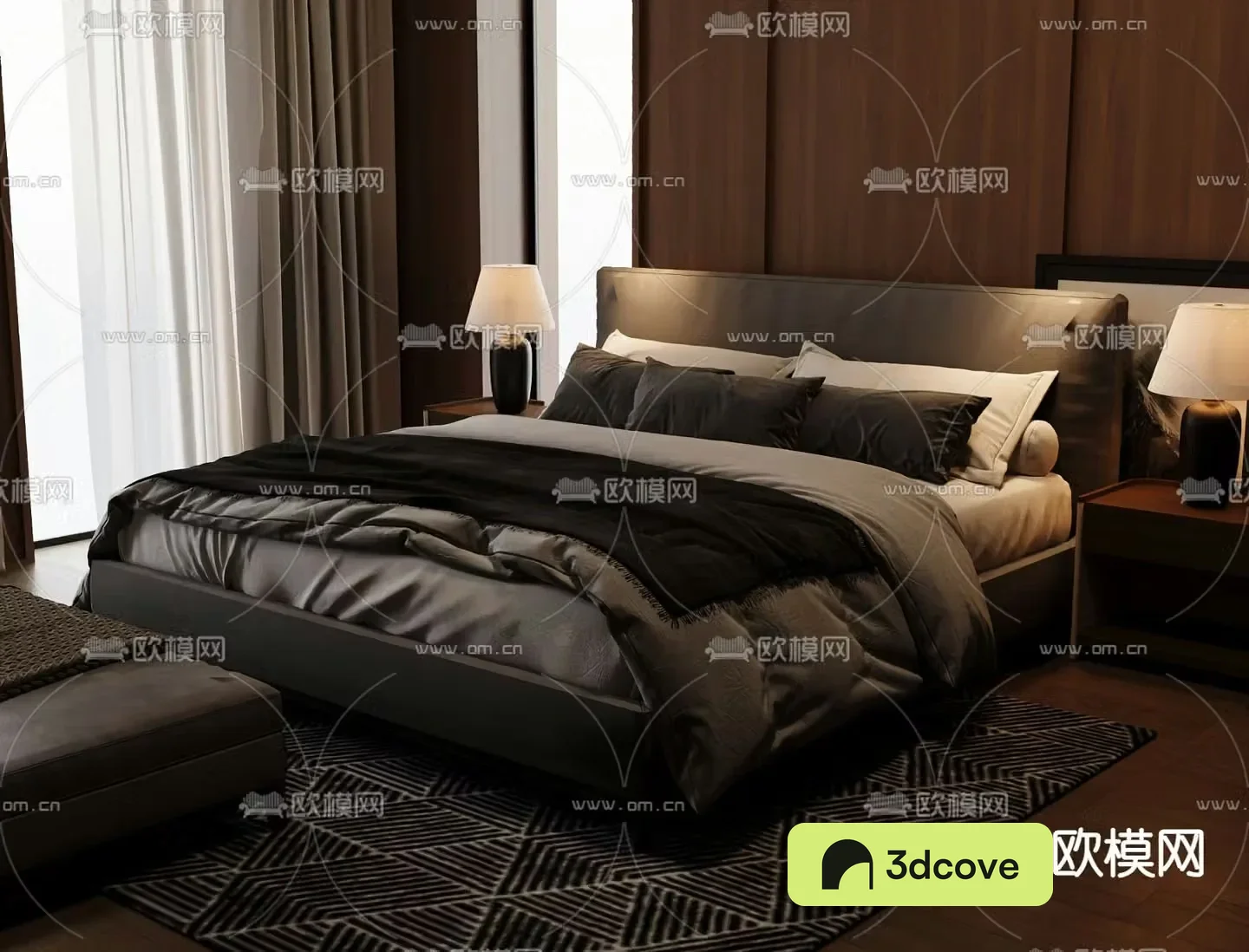 Italian double bed