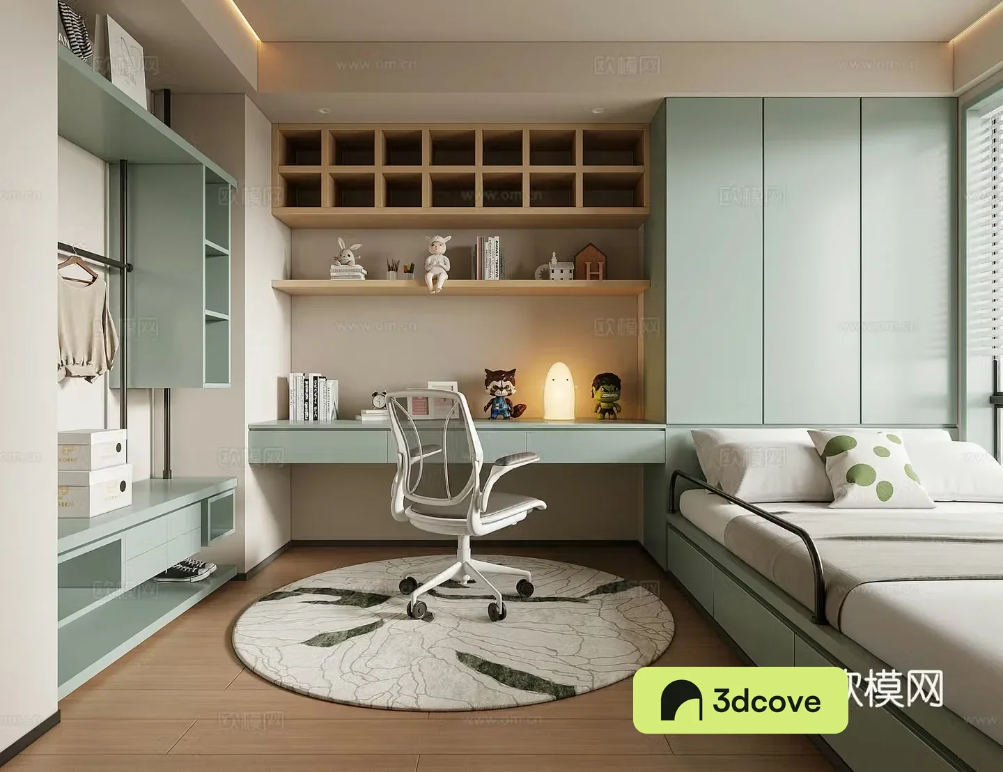 Modern tatami children’s room