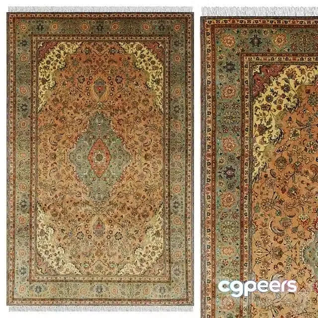3ds Max Free – Carpet CarpetVista Tabriz 50 Raj RXZM1