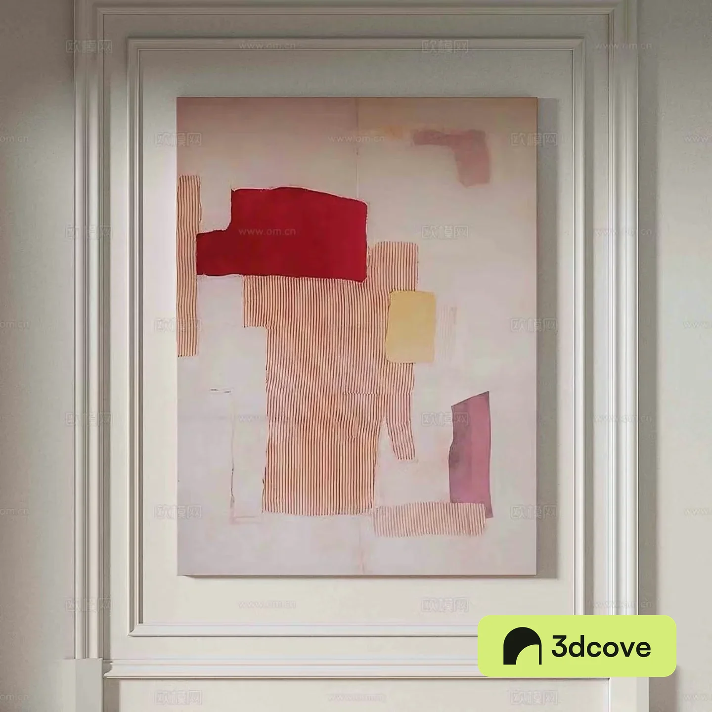 Simple European abstract painting decorative painting