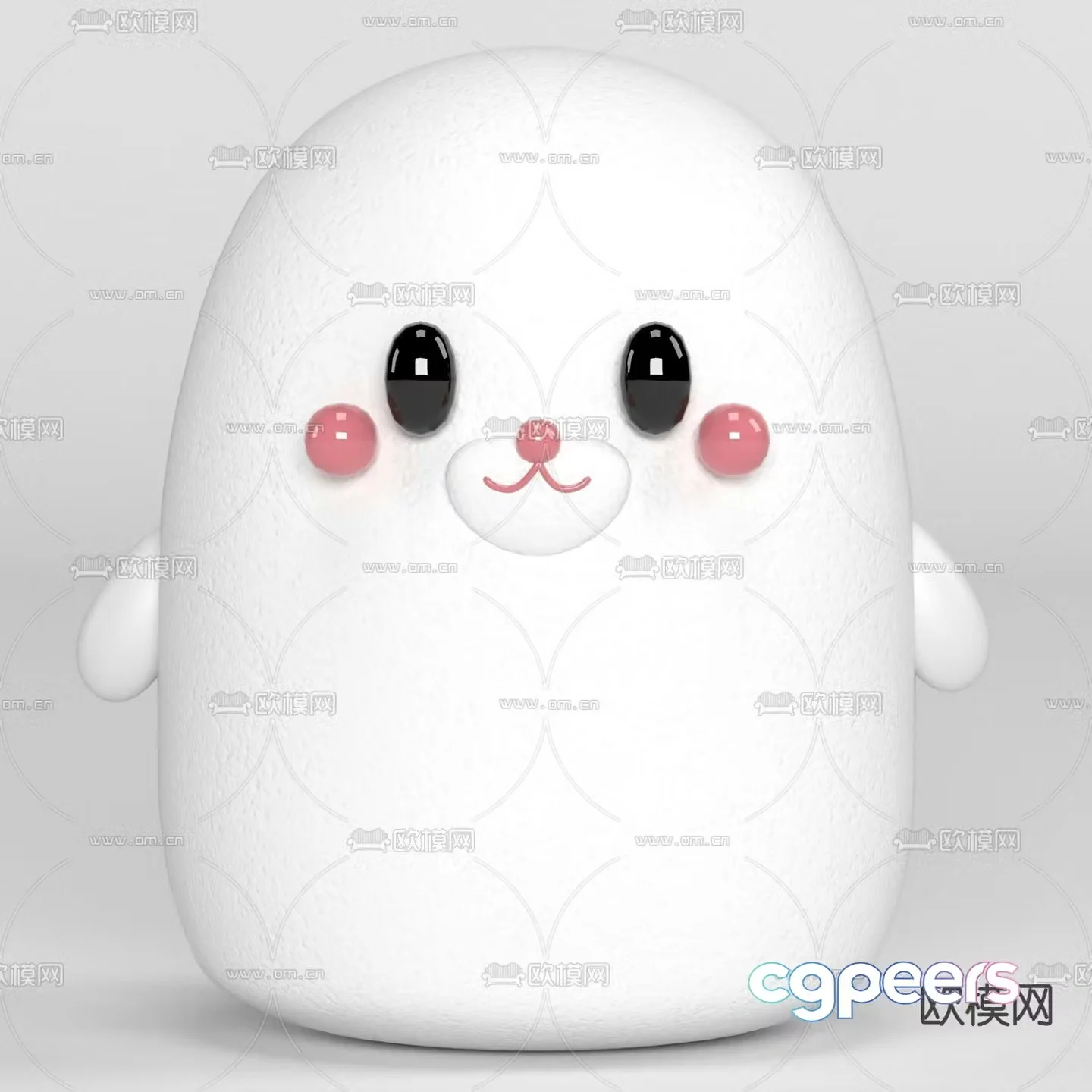 Modern cartoon toy doll toy 3d model