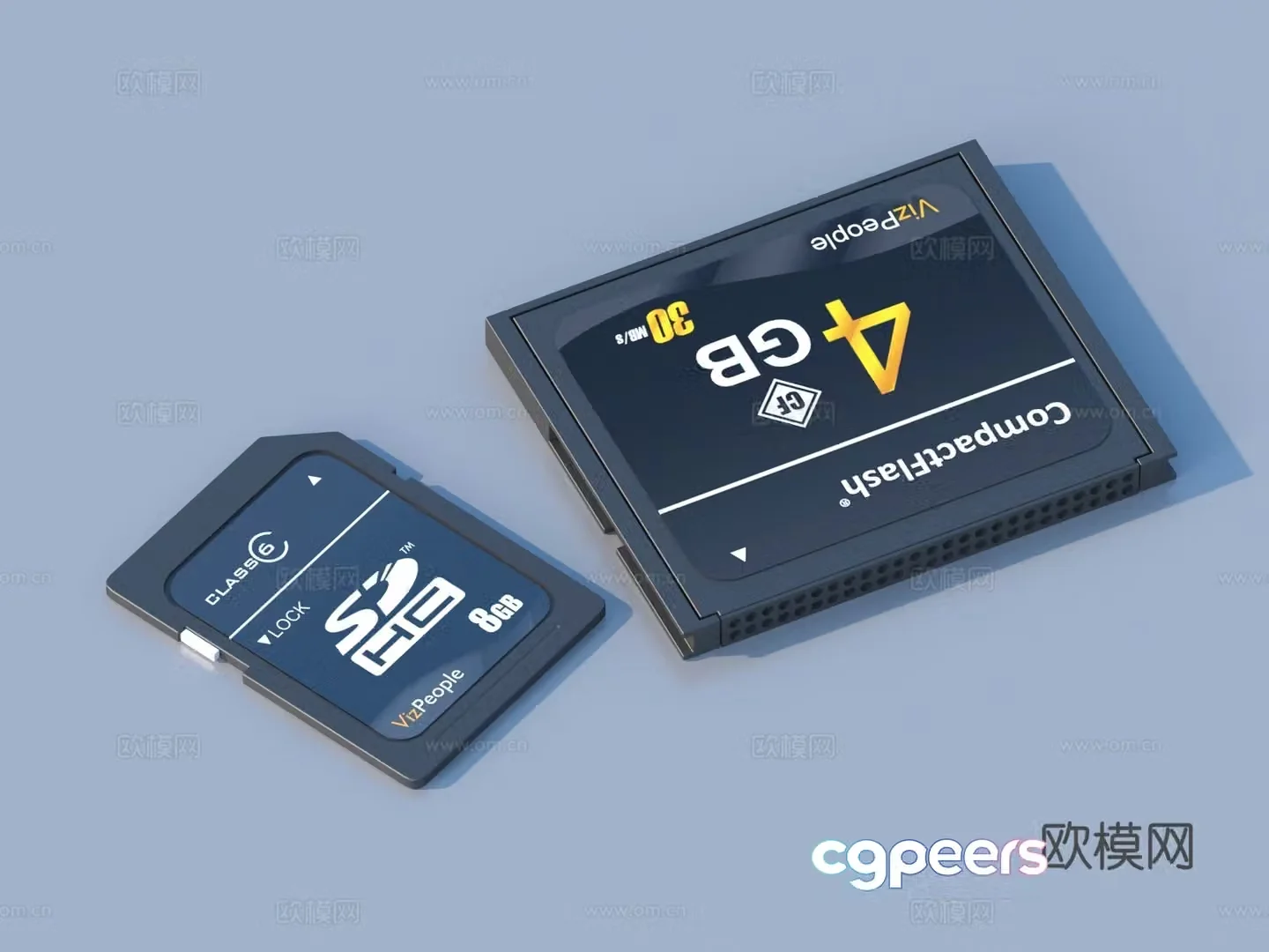 Memory card Data card SD card Memory card 3D model