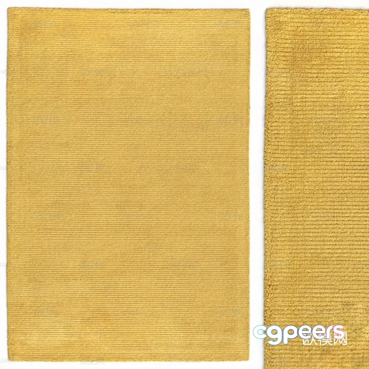 Square carpet 3d model