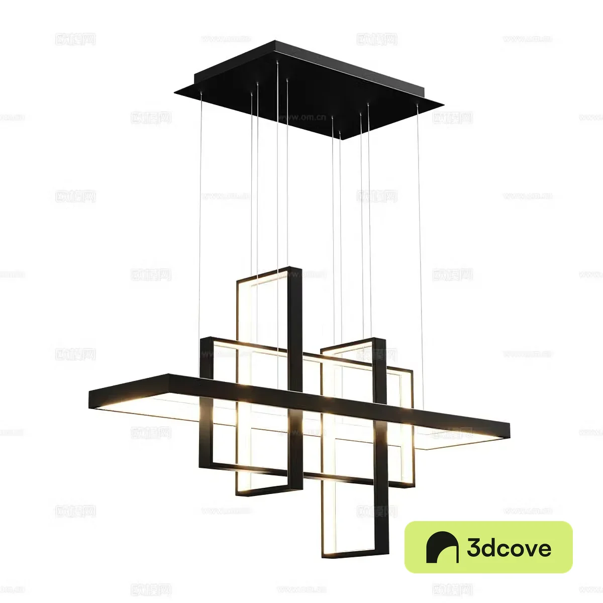 Modern minimalist chandelier
