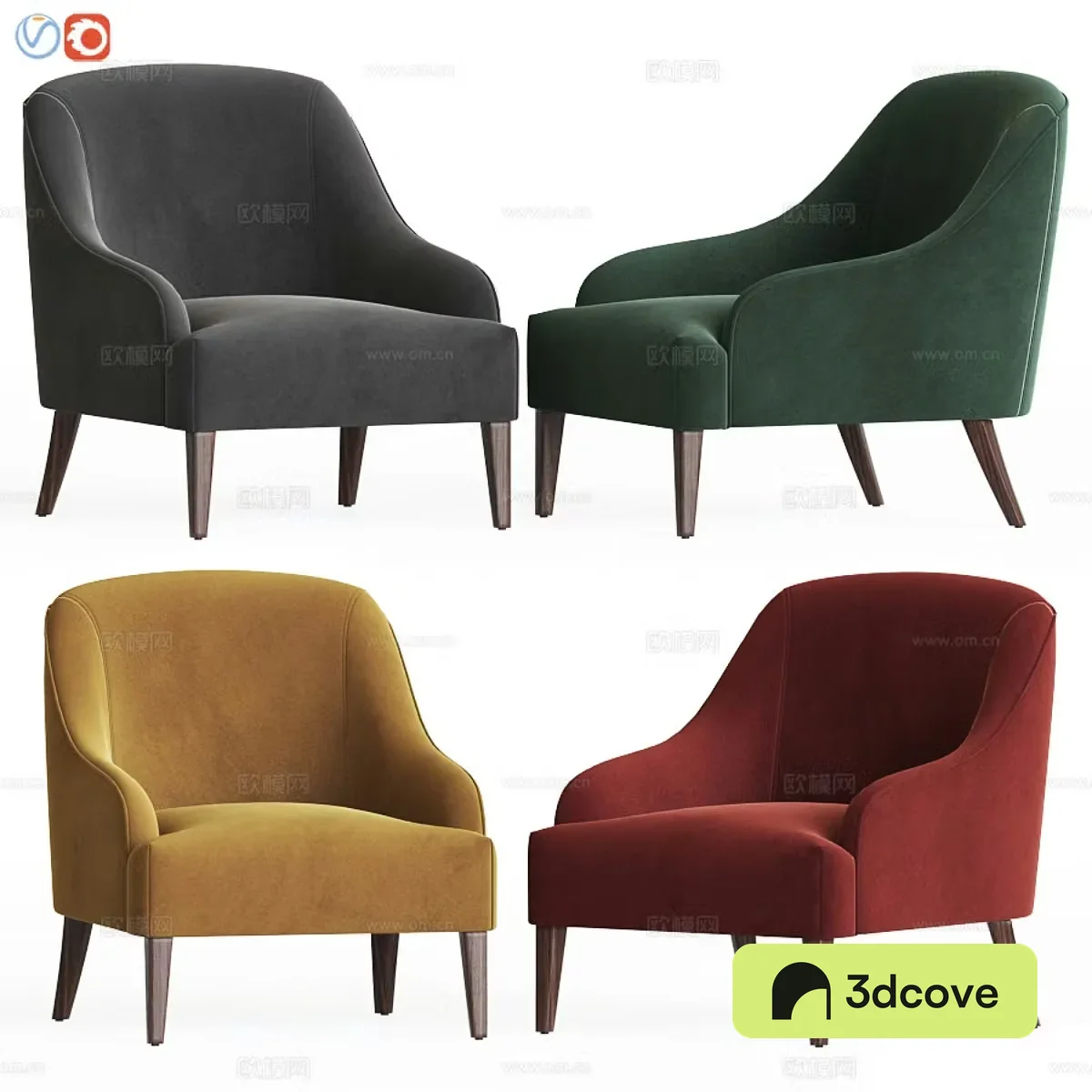 Fabric single sofa chair Fabric single chair Fabric casual chair Fabric backrest chair Fabric