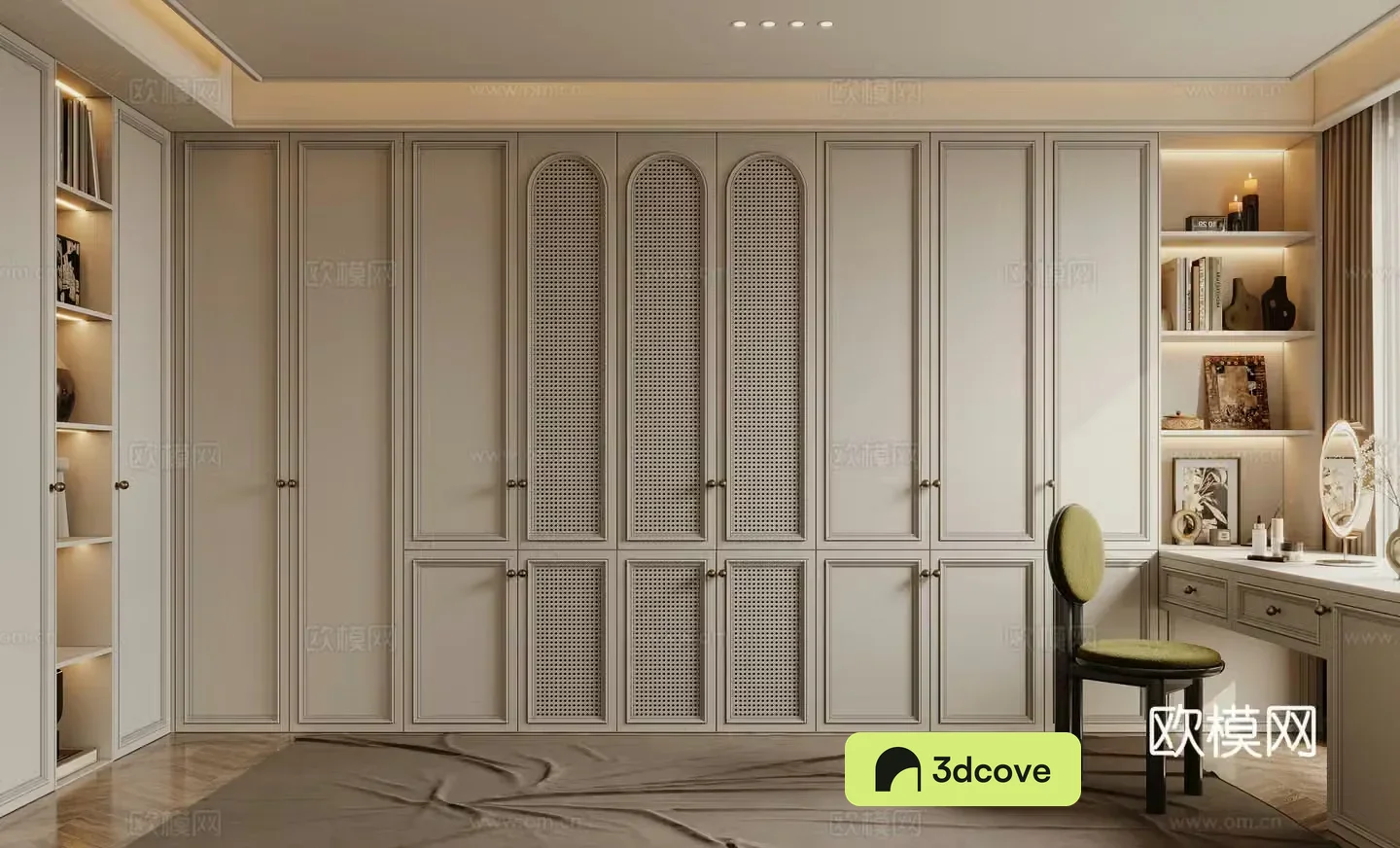 French cloakroom