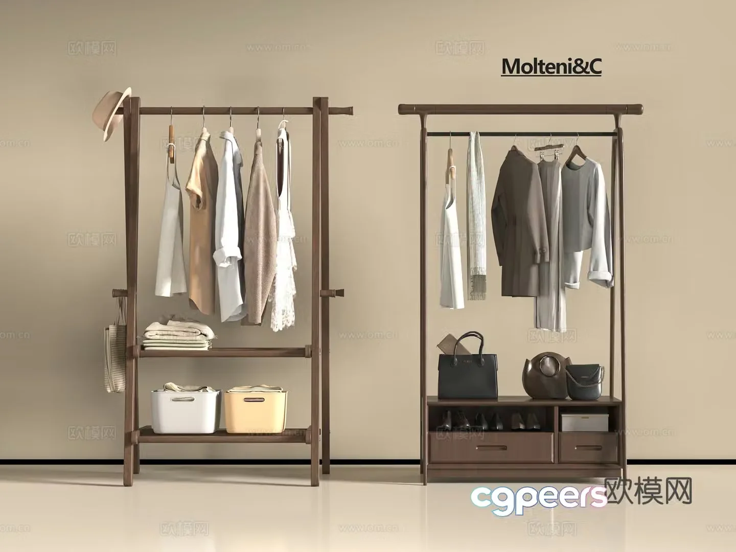 Modern hanger 3d model