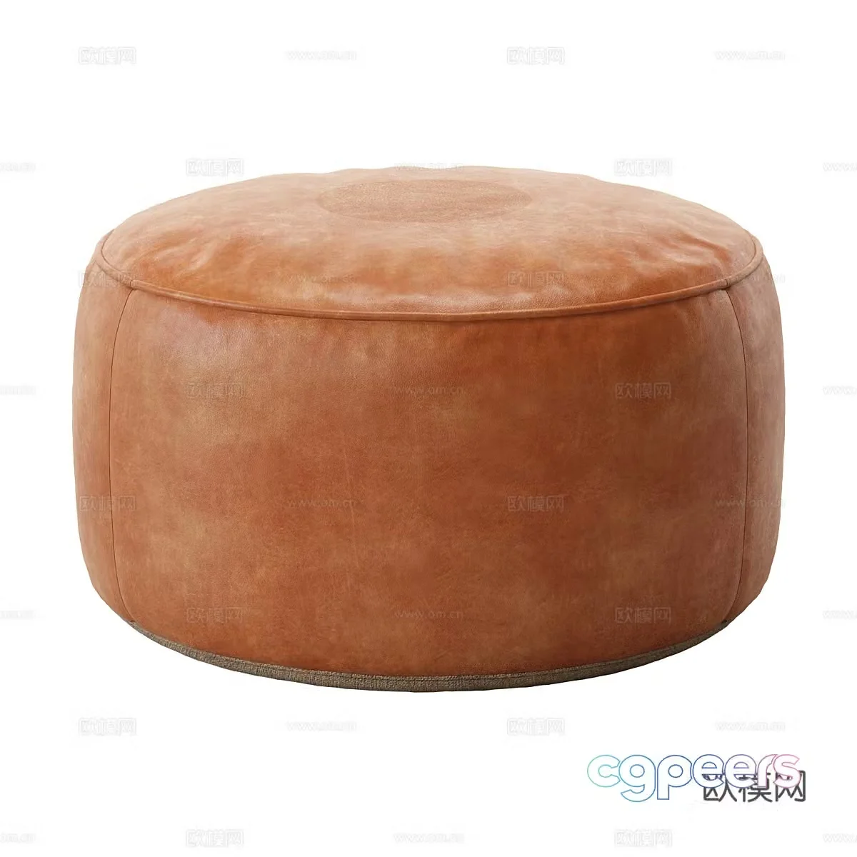 Stool round stool sofa stool 3d model