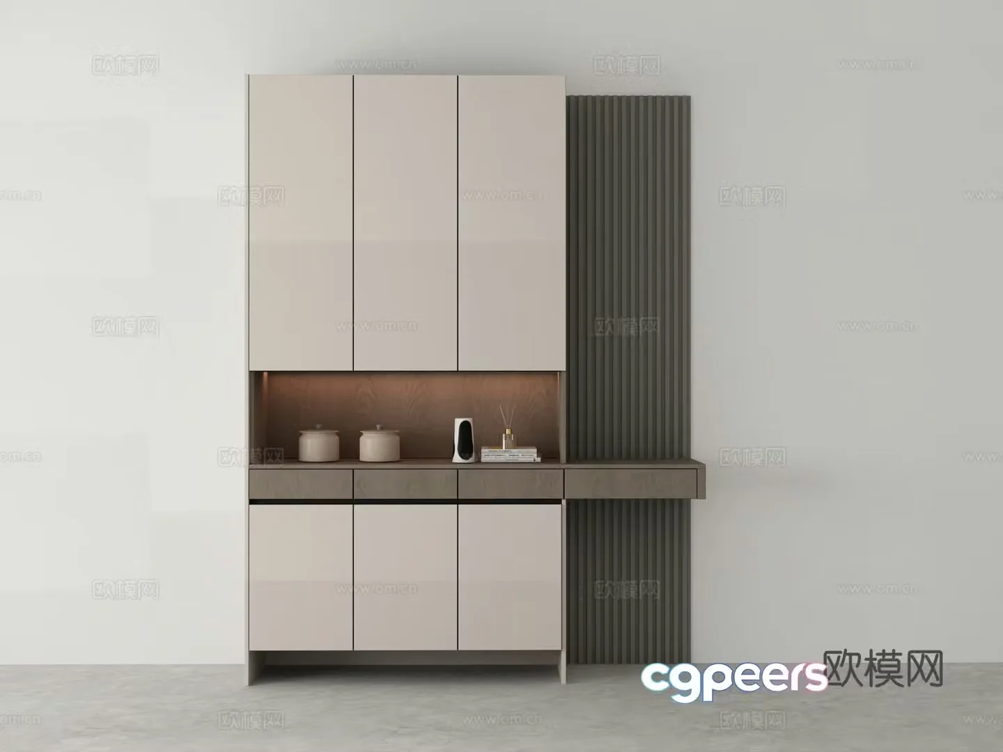 Shoe cabinet 3d model